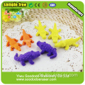 Krokodil geformte Tier Sets 3D Puzzle Gummi